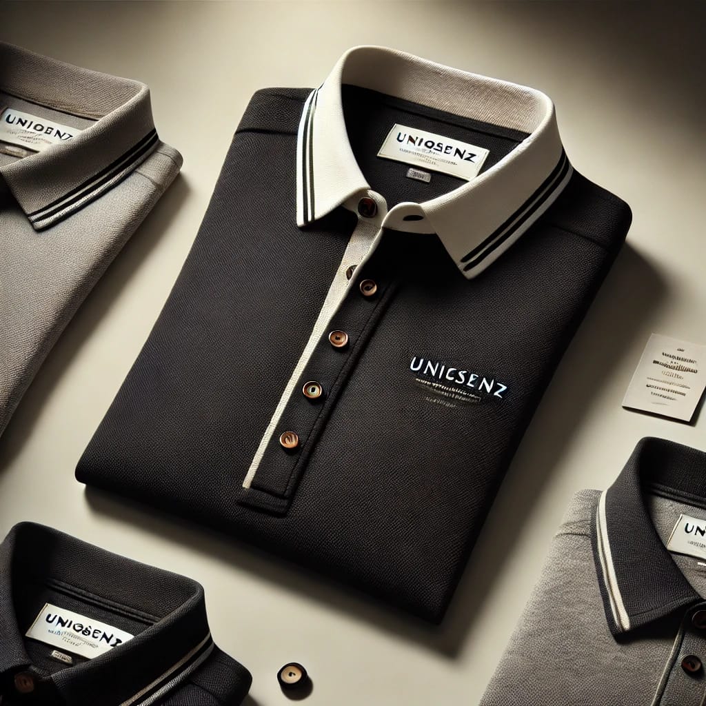 UniqSenz Constrast Collar Polo